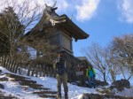 男体山山頂の御本殿