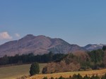 大霧山下山途中・・・笠山と堂平山を展望