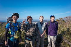 左から・・Tomさん・カザさん・イハさん・ミラさん＠パノラマ台
