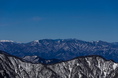 大菩薩連嶺と金峰山・国師ヶ岳@塔ノ岳