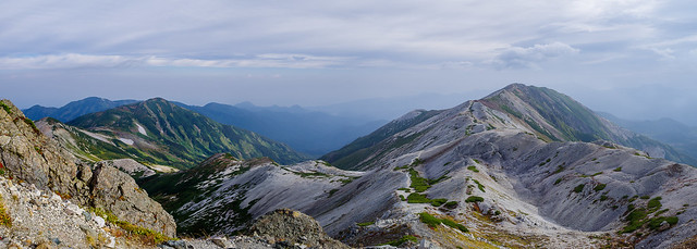 朝日岳・雪倉岳と小蓮華山