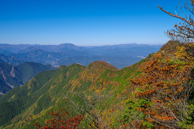 両神山・浅間山＠雨乞岩