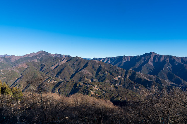 御前山・大岳山＠浅間嶺・展望台