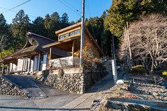 トイレ完備の登山口