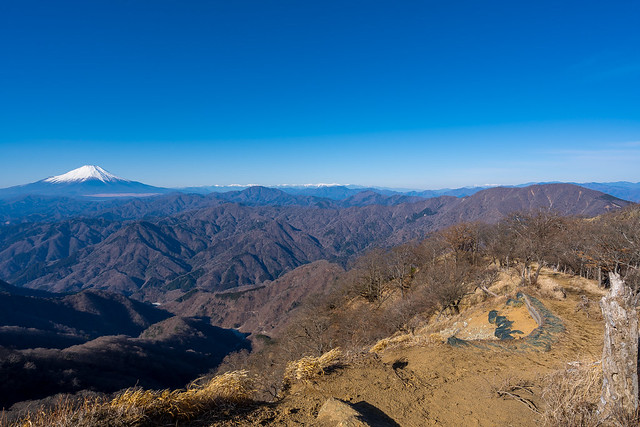 熊笹ノ峰へ戻る