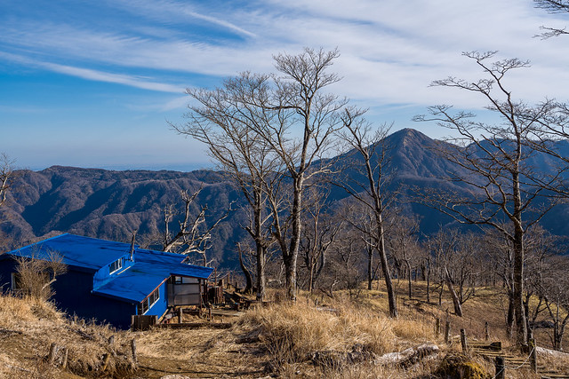 青ヶ岳山荘と蛭ヶ岳