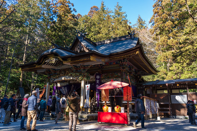 宝登山神社参拝