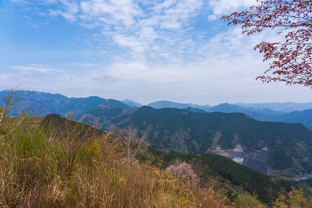 有間山稜・金毘羅尾根＠白地平
