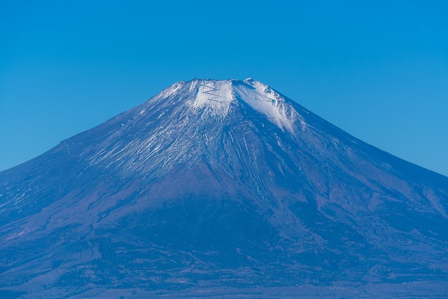 富士山のクローズアップ@菰釣山