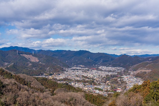 高水三山、川苔山方面@赤ぼっこ