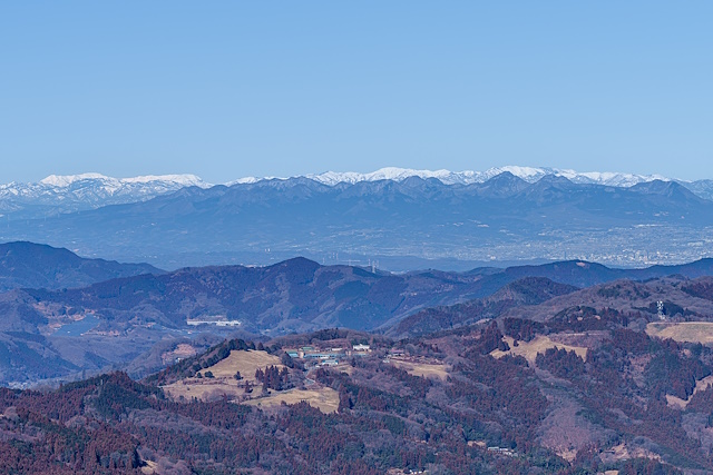 榛名山・・苗場山・白砂山・烏帽子岳・岩菅山＠堂平山