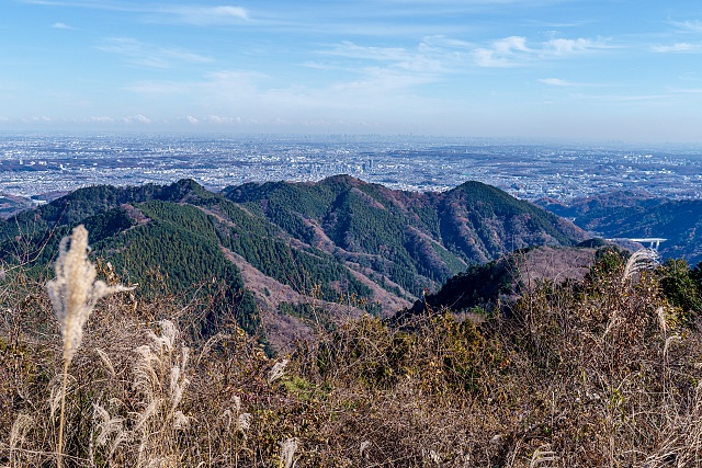 裏高尾と都心@小仏城山