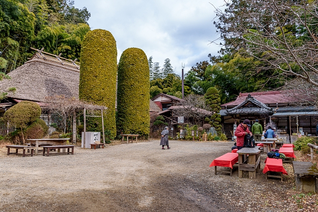 竹寺の境内