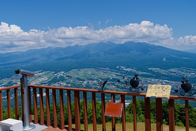 八ヶ岳展望台@入笠すずらん山野草公園