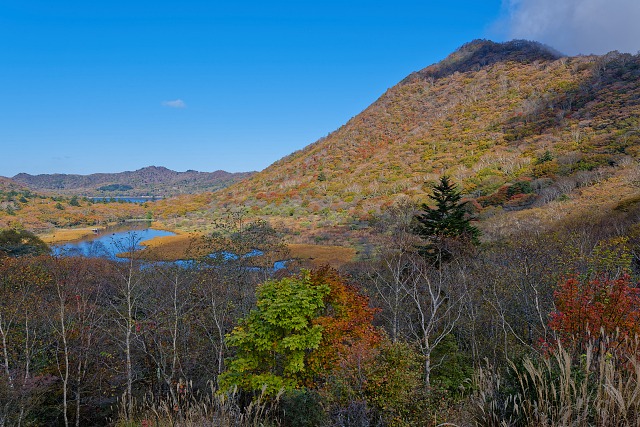 覚満淵と駒ヶ岳＠鳥居峠