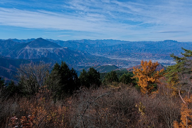 武甲山・秩父の街・両神山＠丸山