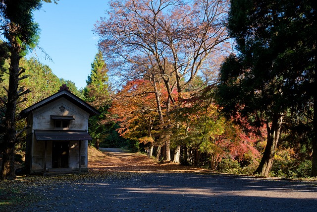 諏訪神社境内