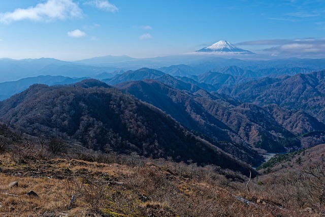 富士山と丹沢の山々＠塔ノ岳