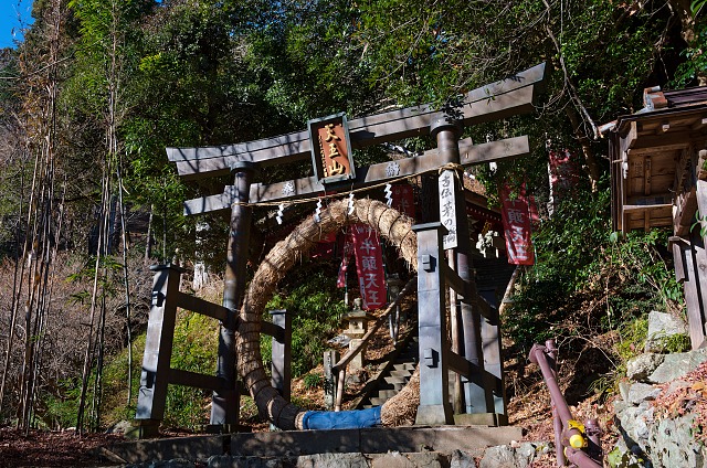 歩いてきた稜線と両神山・浅間山＠堂平山