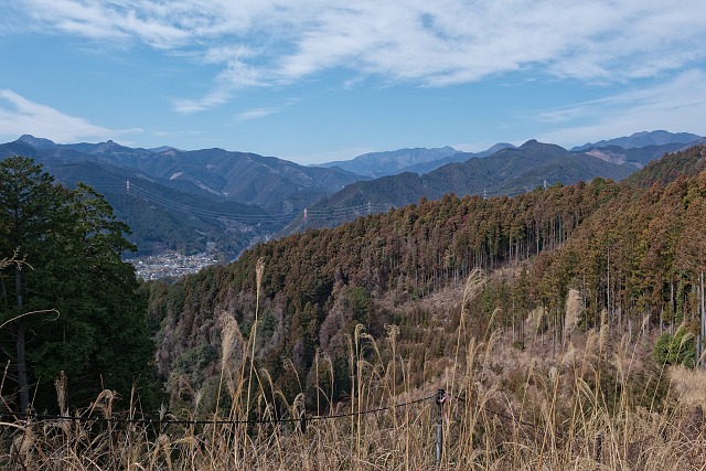 マスガタ山を越えた先に広がる展望地