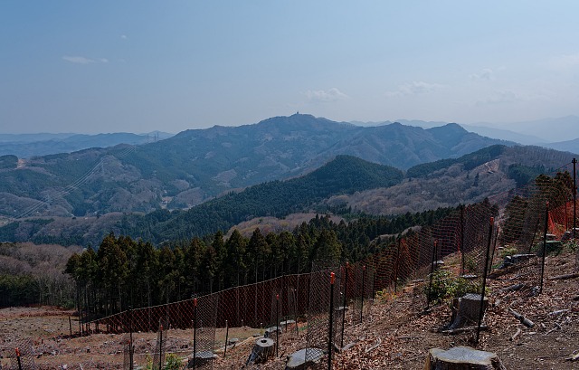 登谷山・釜伏山方面＠大平山