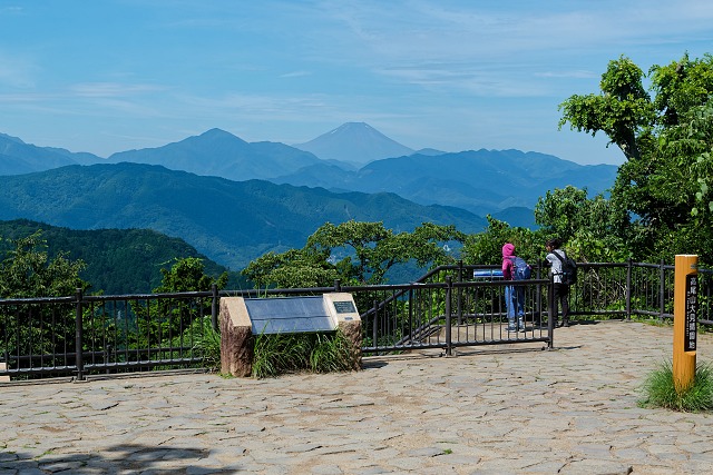 富士山＠高尾山大見晴台