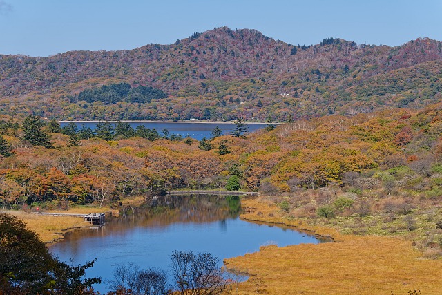 覚満淵と大沼＠鳥居峠