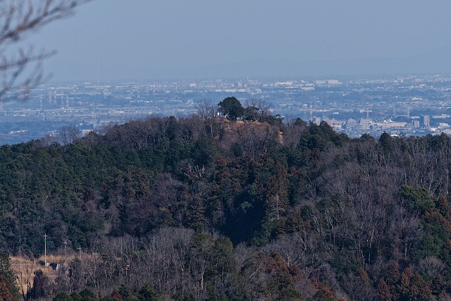多峯主山を眺める＠柏木山